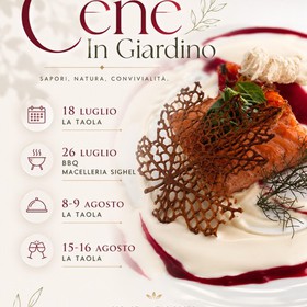 Cena in giardino 2026